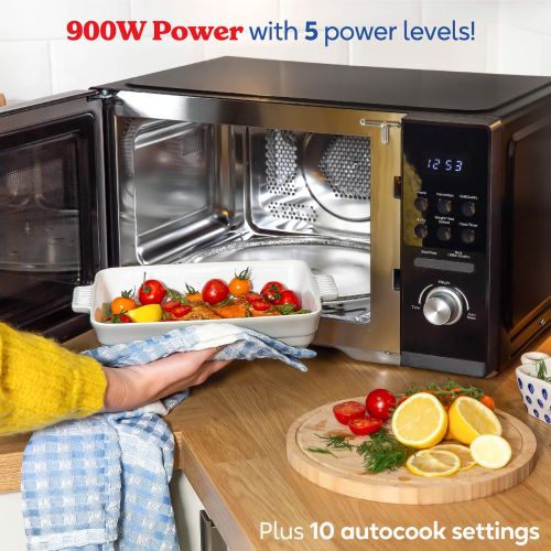 Russell Hobbs 4-in-1 Digital Combi Microwave with Air Fryer Function - Black | RHMAF2504B - Image 9