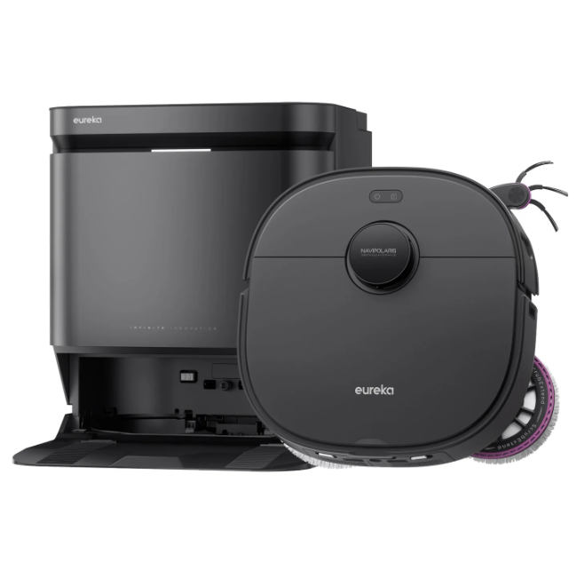 Eureka J15 Max Ultra Robot Vac + Aio Docking Station - Grey/Black | SNERJ15MAXULT - Image 5