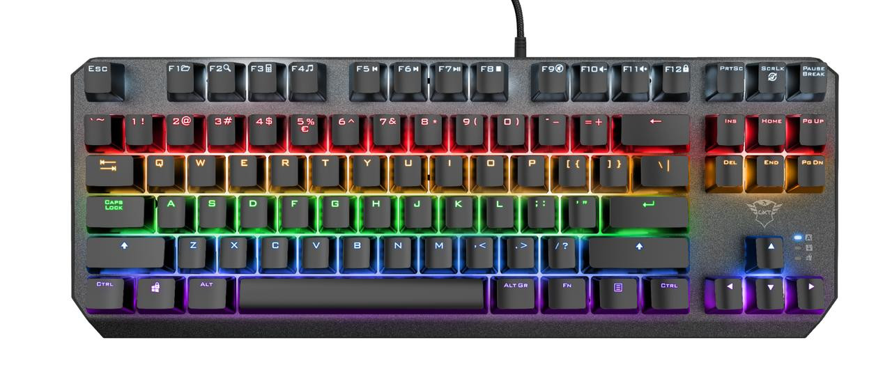 Trust GXT 384 CALLAZ Gaming Keyboard | T24408 - Image 1 Trust GXT 384 CALLAZ Gaming Keyboard | T24408 - Image 1