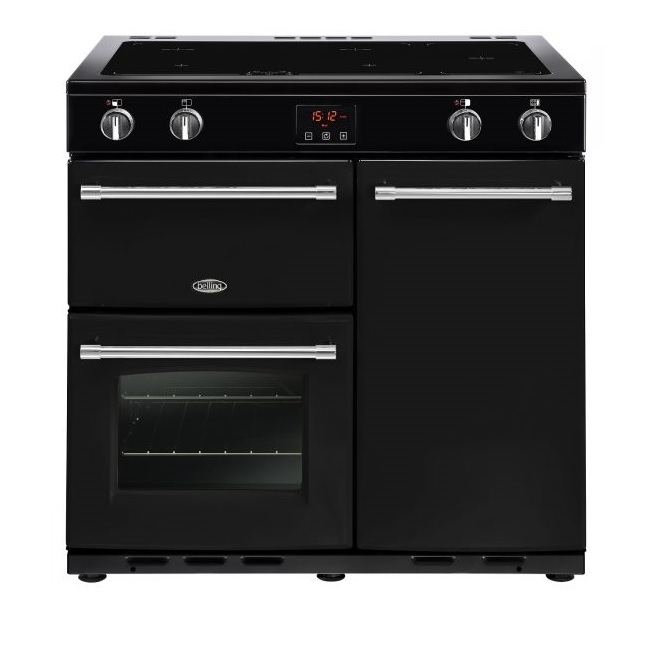 Belling Farmhouse 90cm All Electric Range Cooker FH90E - Black Belling Farmhouse 90cm All Electric Range Cooker FH90E - Black