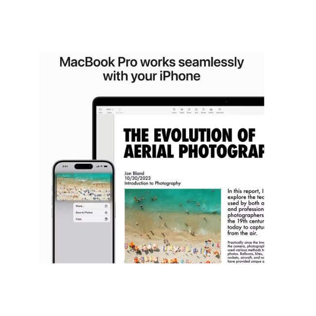 Apple 14" Macbook Pro M3 10Core GPU | 8GB Ram & 1TB SSD | Silver | MR7K3B/A - Image 7