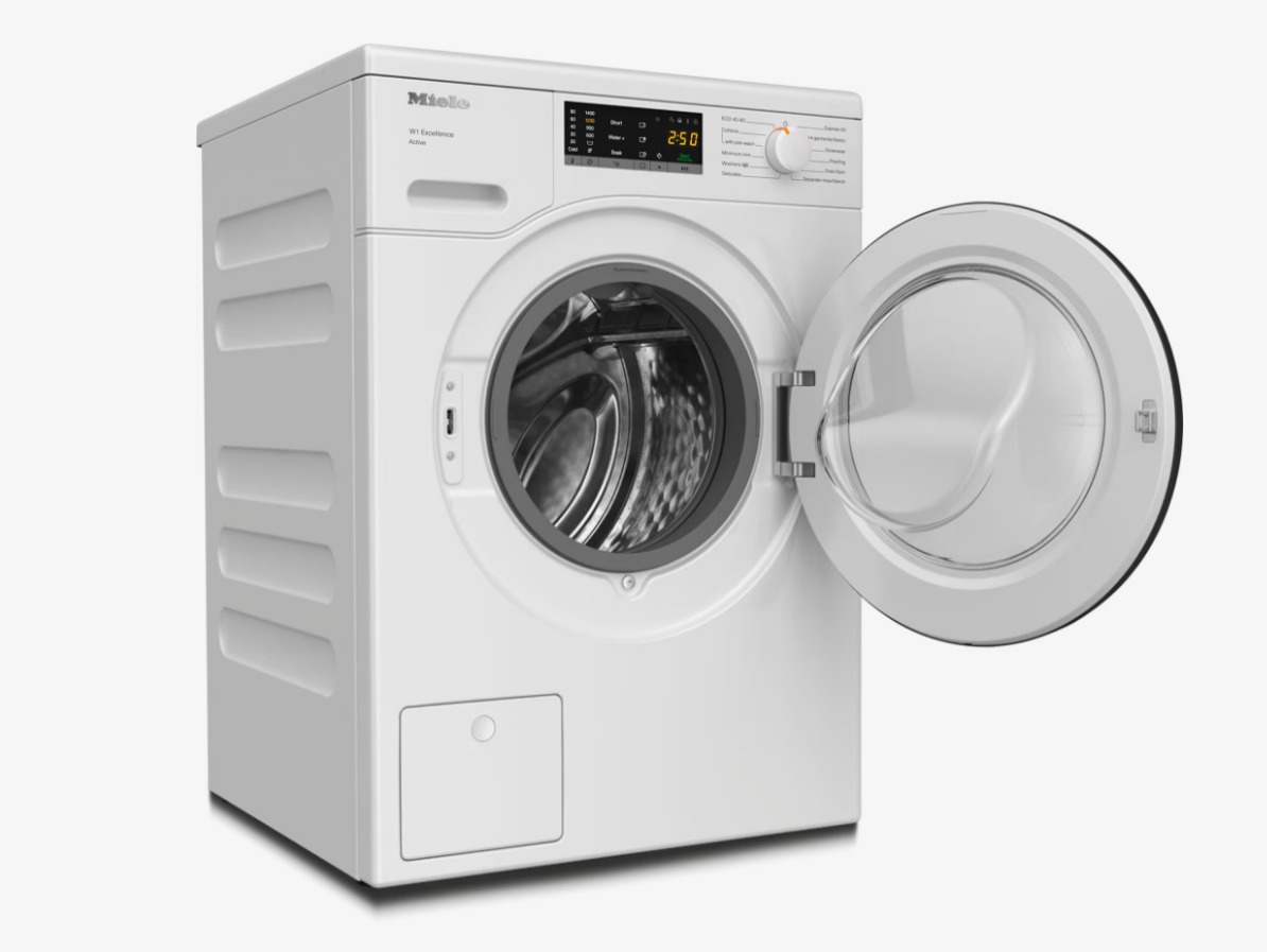 Miele 7Kg 1400 Spin Washing Machine - White | WEA025 - Image 2