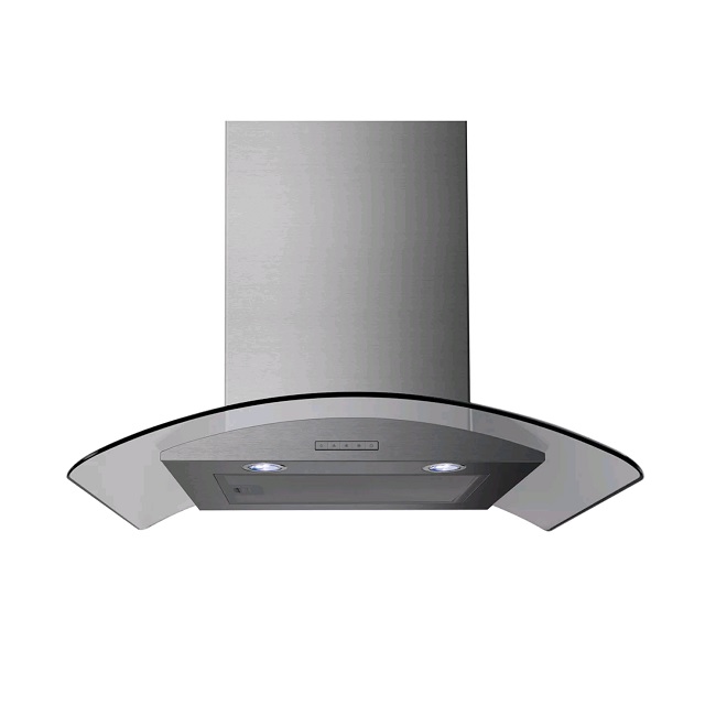 Belling 60cm Curved Glass Chimney Hood - Stainless Steel | CHIM604G-STA Belling 60cm Curved Glass Chimney Hood - Stainless Steel | CHIM604G-STA