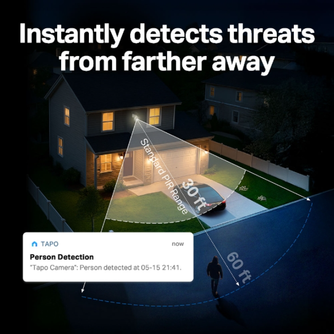TP-Link Tapo C660 4k Solar Security Camera Kit - White | TAPO-C660KIT - Image 9