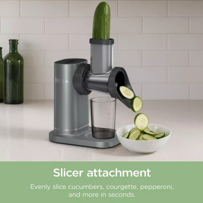 Ninja 3-in-1 Cold Press Juicer, Slicer & Shredder with Anti-Clog Filter | JC152UK - Image 4