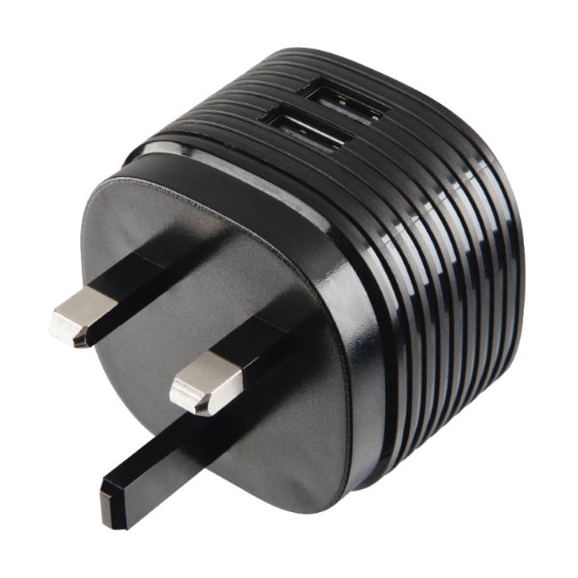 Hama 2.4A Dual USB Mains Charger | 73014150