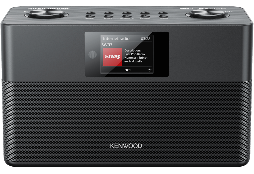 Kenwood Compact Smart Radio - Black | CR-ST100S-B Kenwood Compact Smart Radio - Black | CR-ST100S-B