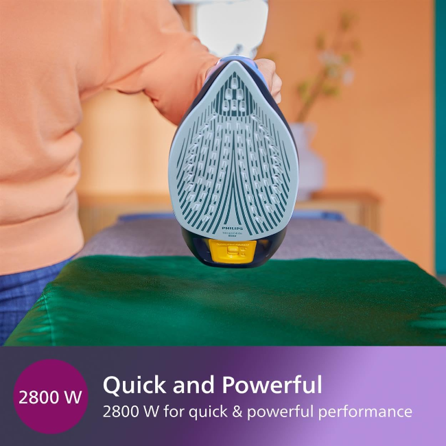 Philips Azur Steam Iron 7000 Series | Black/Gold | DST7040-80 - Image 4