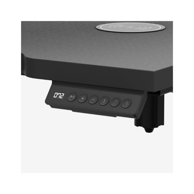 Huzaro Hero 8.7 RGB LED Electric Gaming Desk - Black | HERO8.7-RGB - Image 7