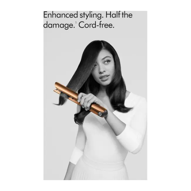 Dyson Corrale Hair Straightener | Bright Copper & Nickel | 413124-01 - Image 2