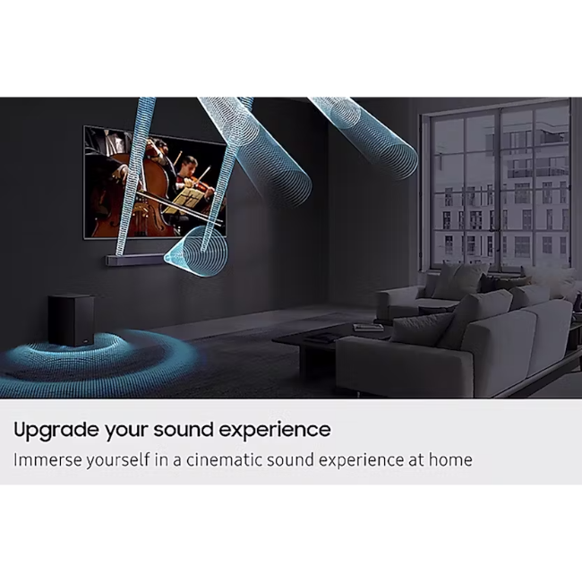 Samsung Q600F 3.1.2ch Soundbar with Subwoofer - Black | HW-Q600F-XU - Image 6