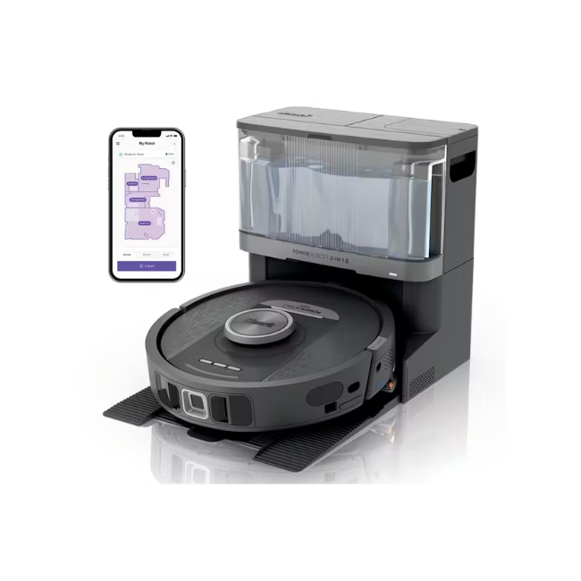 Shark PowerDetect NeverTouch 2-in-1 Self-Empty & Self-Refill Robot Vacuum & Mop - Black | RV2800YEUK - Image 2