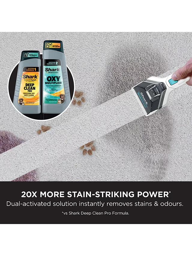 Shark CarpetXpert Deep Carpet Cleaner with Built-In StainStriker | EX200UK  - Image 6