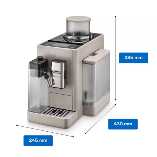 Delonghi Coffee Machine Rivelia - Beige | EXAM440.55.BG - Image 6