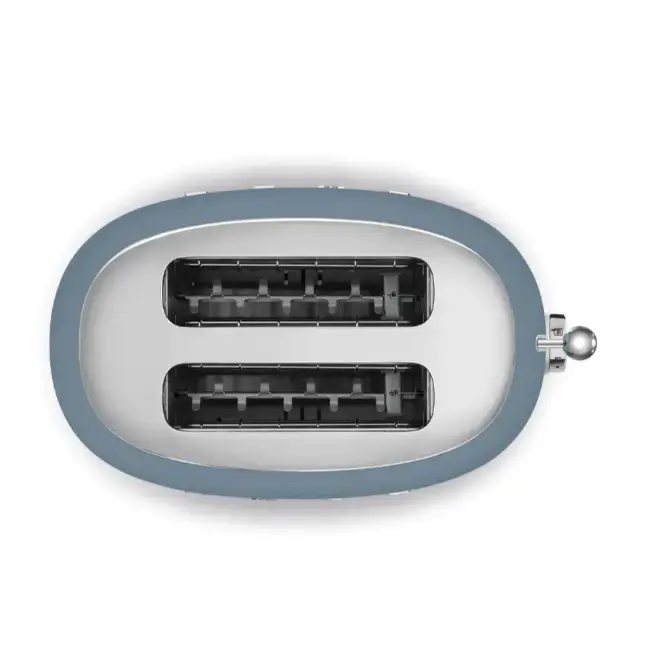 Smeg  2 Slice Toaster | Storm Blue | TSF01SBMUK - Image 4 Smeg  2 Slice Toaster | Storm Blue | TSF01SBMUK - Image 4