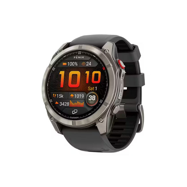 Garmin Fēnix® 8 Pro – 51 mm, AMOLED - Titanium/Black Grey | 010-03199-01