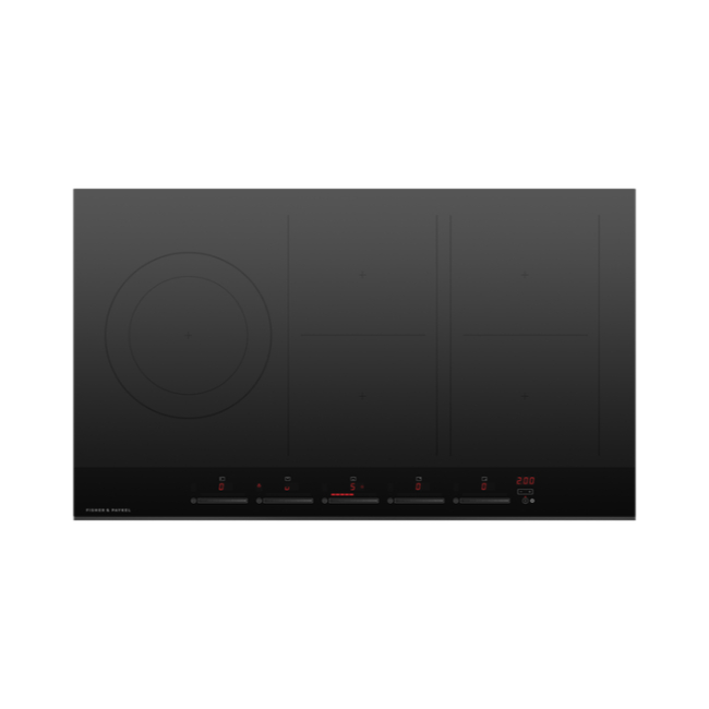 Fisher & Paykel 90cm 5 Zone Induction Hob with Smart Zone | CI905DTB4 Fisher & Paykel 90cm 5 Zone Induction Hob with Smart Zone | CI905DTB4