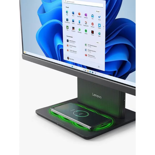 Lenovo Aio Desktop 23.8" R3 8gb/512gb - Luna Grey | F0HR001PUK - Image 4