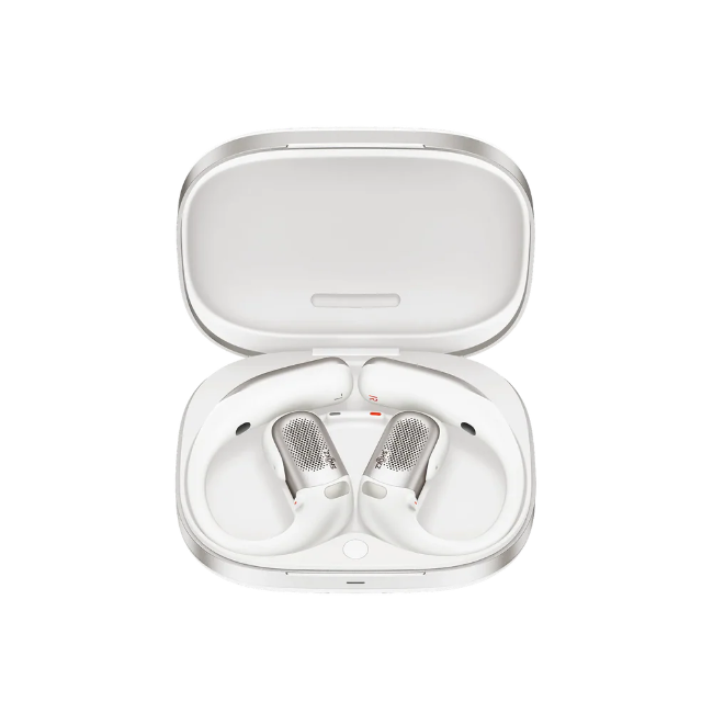 Shokz Open Fit Pro Headphones - White | 38-T010-STWT - Image 3