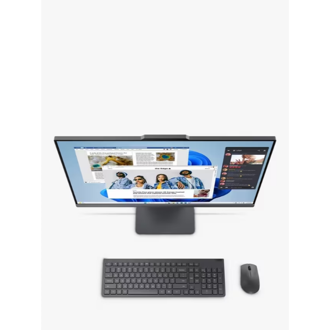 Lenovo Aio Desktop 27" R5 16gb/512gb - Luna Grey | F0HQ0044UK - Image 3