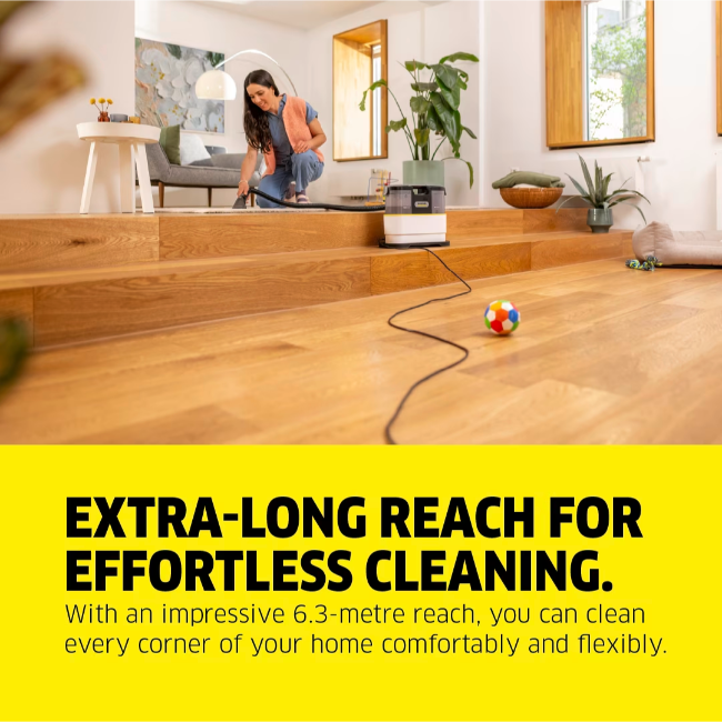 Karcher SE2 Spot Care Spot Cleaner Vacuum - White and Black | 1.081-422.0 - Image 12