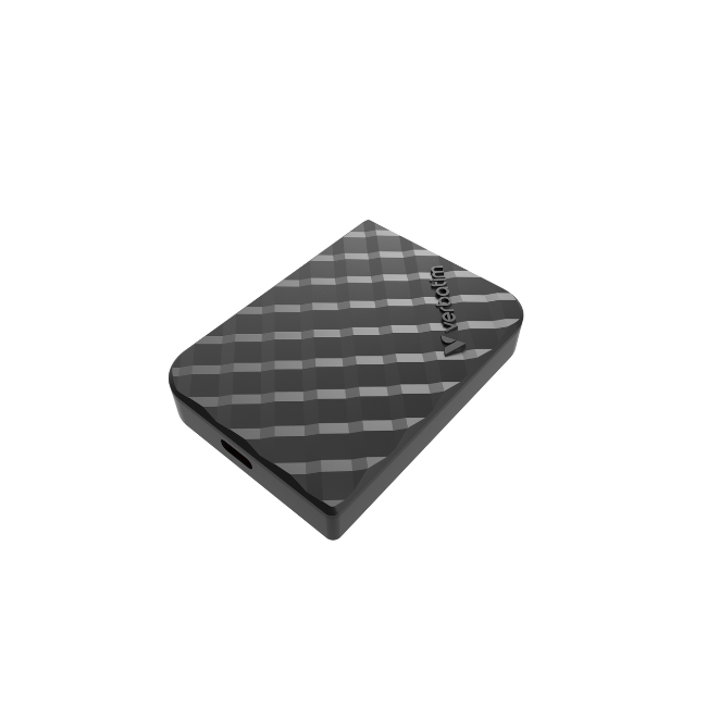 Verbatim Store 'n' Go 2TB Mini Diamond SSD Portable Hard Drive - Black & Grey | 32026