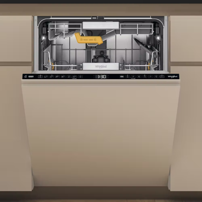 Whirlpool Integrated Dishwasher -  Black | W8IA115M3TUF