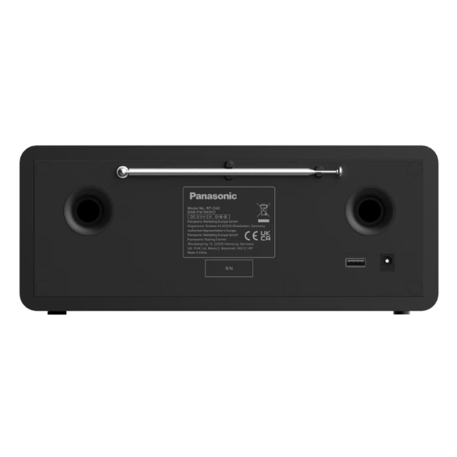 Panasonic Internet Radio - Grey/Black | RFD40 - Image 2