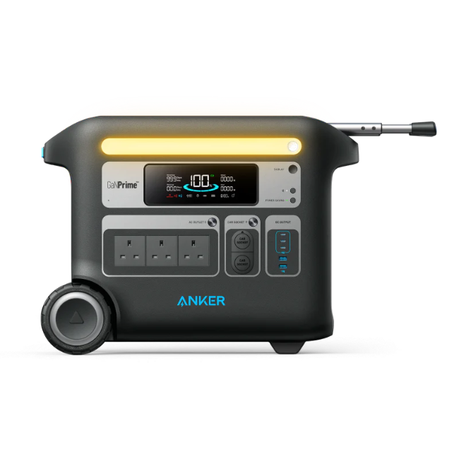 Anker SOLIX F2000 Portable Power Station - Black/Grey | A1780211 Anker SOLIX F2000 Portable Power Station - Black/Grey | A1780211