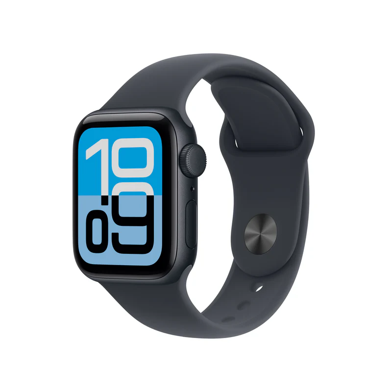 Apple Watch SE 3 GPS 40MM Midnight Aluminium Case with Midnight Sport Band - S/M | MEH94MP/A