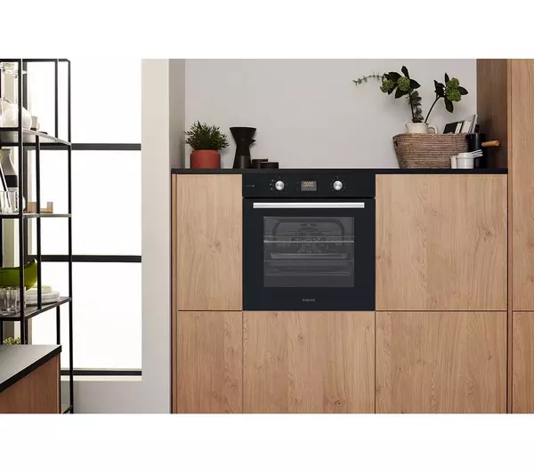 Hotpoint Gentle Steam Oven - Black | FA4S541JBLGH - Image 5 Hotpoint Gentle Steam Oven - Black | FA4S541JBLGH - Image 5