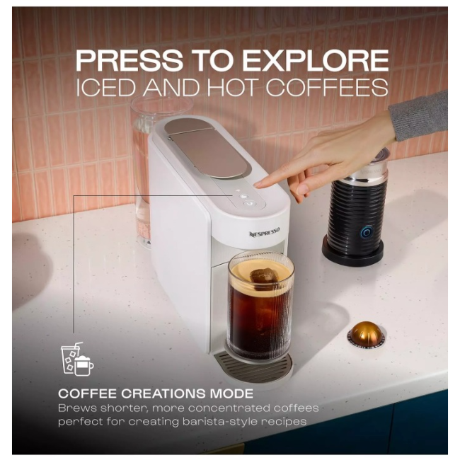 DeLonghi Nespresso Vertuo Up Pod Coffee Machine | ENV200.W - Image 6