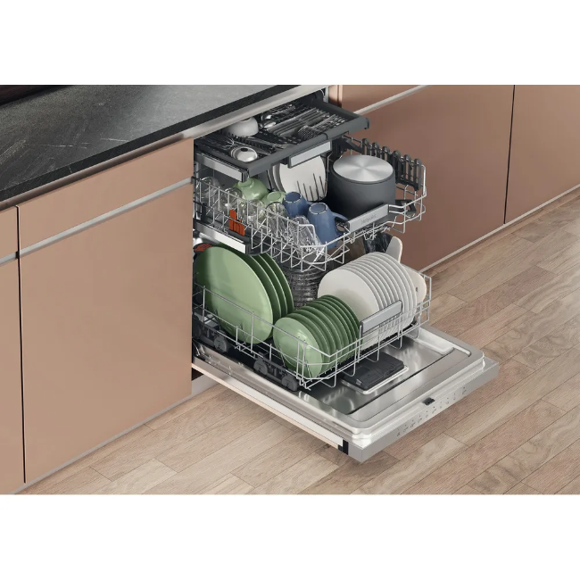 Hotpoint MaxiSpace Semi-Integrated Dishwasher - Neutral | H5PC15M6UK - Image 4