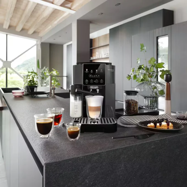 Magnifica Start Bean To Cup Coffee Machine - Grey and Black | ECAM220.61.GB - Image 5