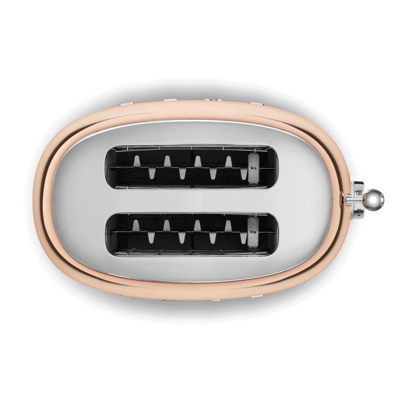 Smeg 50's Retro Style Rose Gold 2 Slice Toaster | TSF01RGUK - Image 3
