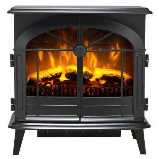 Dimplex Leckford Electric Stove | Matt Black | LEC20