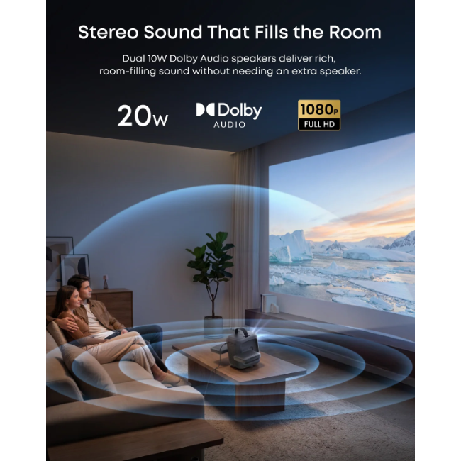 Soundcore Nebula P1i Projector - Grey | D2200211 - Image 3