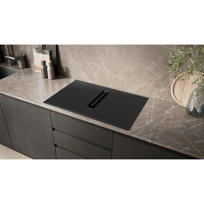 Siemens IQ500 Induction Hob with Integrated Ventilation System 80 cm - Black | ED851HQ26E - Image 4