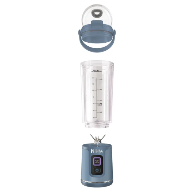 Ninja Blast Cordless Portable Blender | Denim Blue | BC151UKNV - Image 2 Ninja Blast Cordless Portable Blender | Denim Blue | BC151UKNV - Image 2