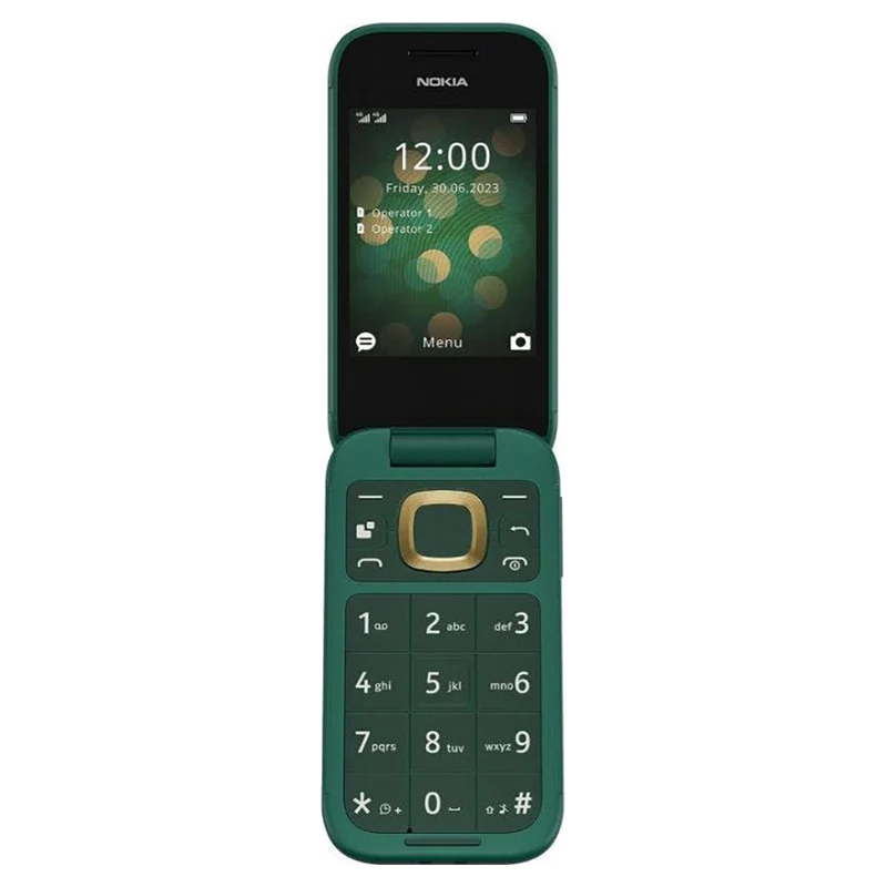Nokia Mobile Flip Phone 2660 -  Lush Green | 2660-GREEN Nokia Mobile Flip Phone 2660 -  Lush Green | 2660-GREEN