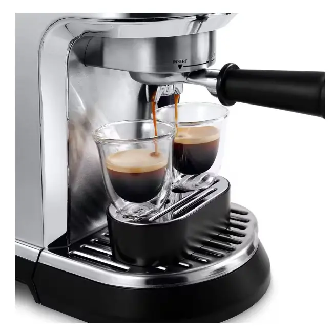 Delonghi Espresso Coffee Dedica Maestro Plus | Silver | EC950.M - Image 2