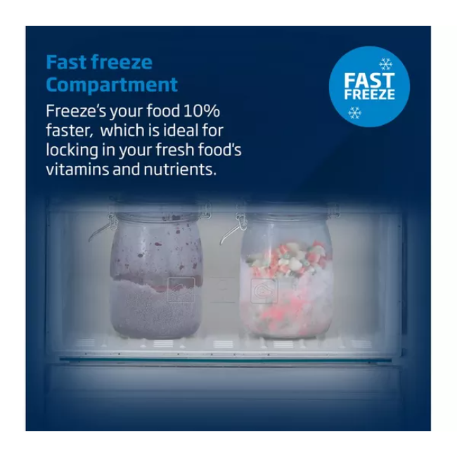 Beko Freestanding Undercounter Frost Free Freezer - White | UFF4584W - Image 8