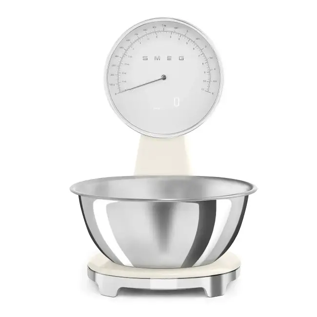 Smeg 50's Style Kitchen Scales | Cream | KSF01CRWW
