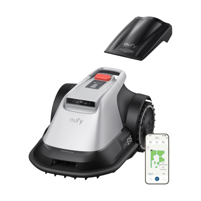 Eufy Robot Lawn Mower E15 - Grey and Black | T2880VA1 - Image 7
