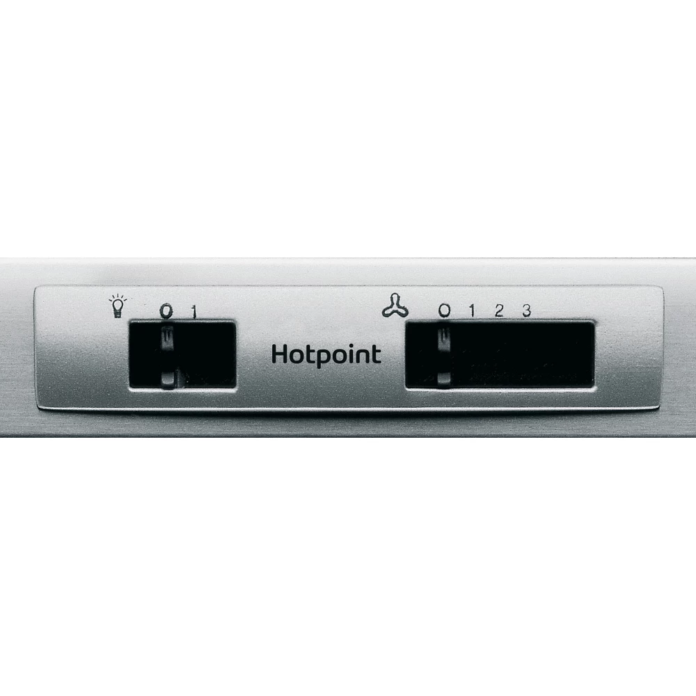 Hotpoint Integrated Cooker Hood - Silver |  PSLMO 65F LS X - Image 4 Hotpoint Integrated Cooker Hood - Silver |  PSLMO 65F LS X - Image 4