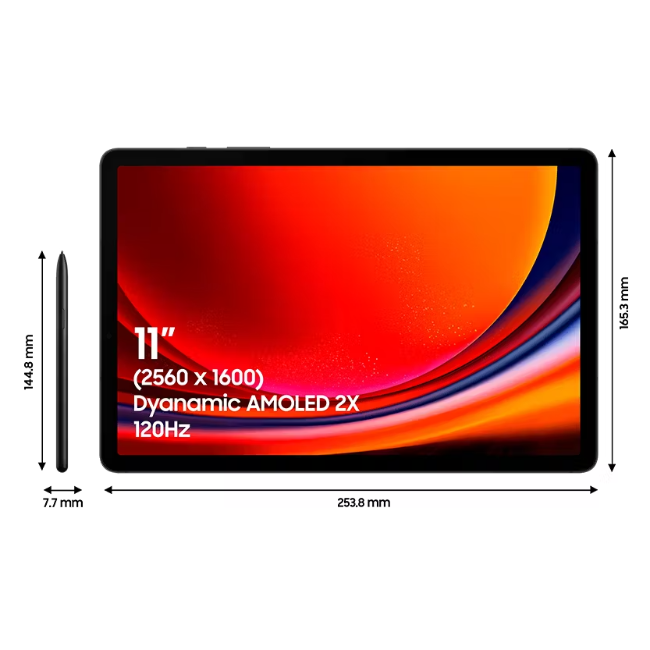 Samsung Galaxy Tab S9 Wifi 256gb - Gray | SM-X710NZAEEUB - Image 2