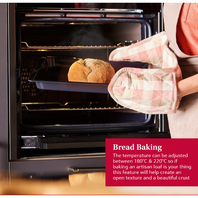 Neff N50 Built-In Single Oven Slide & Hide - Black / Stainless Steel | B6ACH7AN7B - Image 9