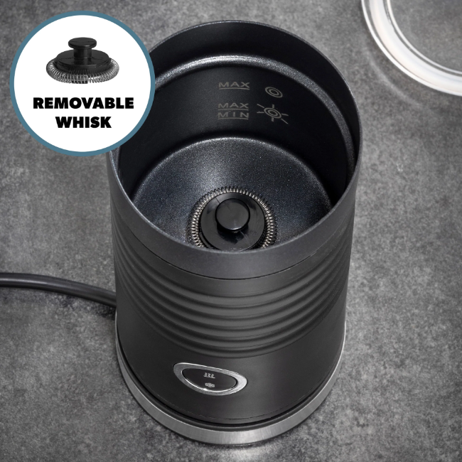 Daewoo 200ml Electric Milk Frother | Black | 970104 - Image 5
