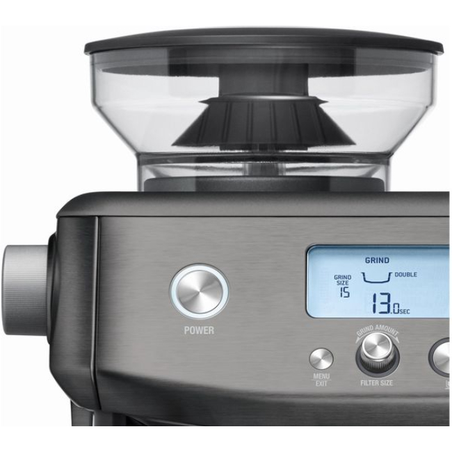 Sage The Barista Pro Coffee Maker Black Stainless Steel