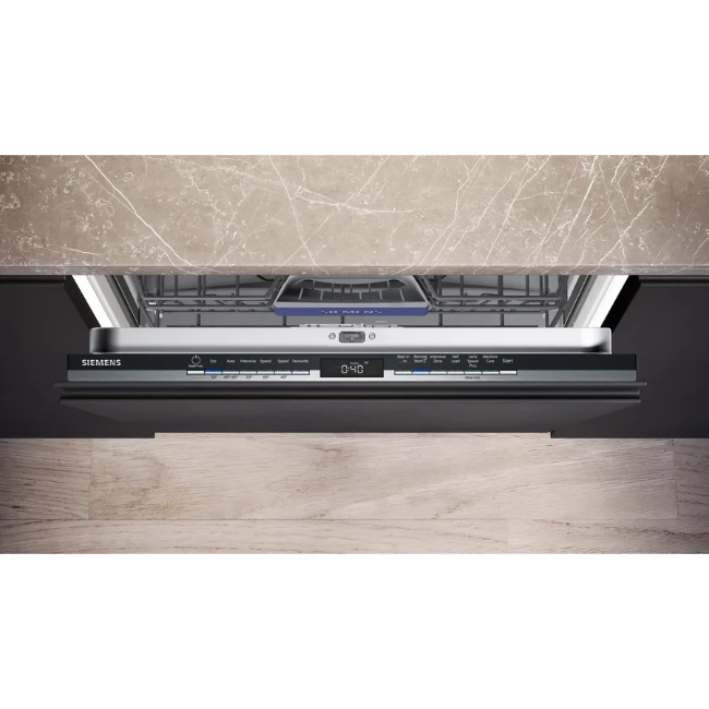 Siemens IQ300 Fully-Integrated Dishwasher - Black | SN73HX10VG - Image 3